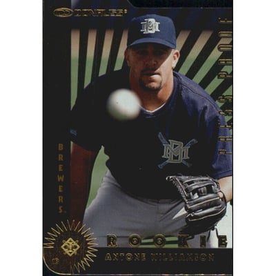 1997 Donruss Gold Press Proofs #395 Antone Williamson