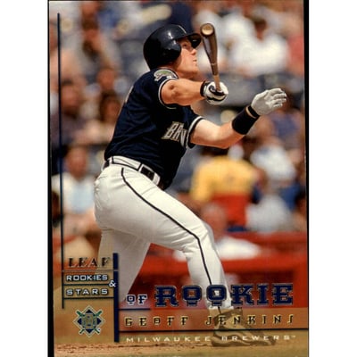 1998 Leaf Rookies and Stars #204 Geoff Jenkins SP