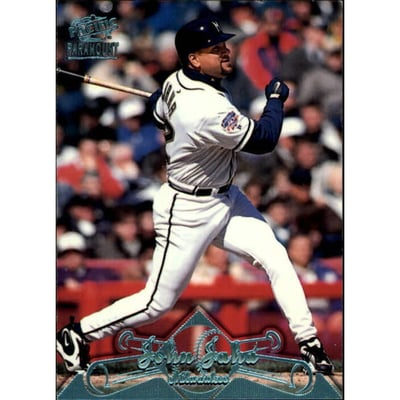 1998 Paramount Platinum Blue #187 John Jaha