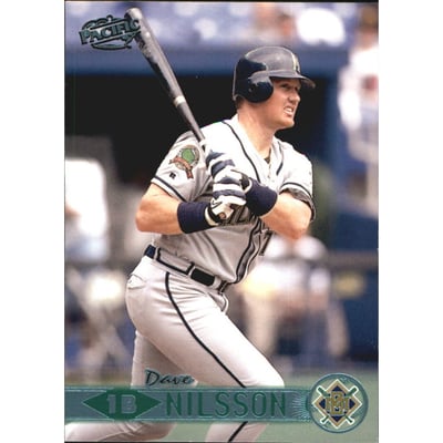 1999 Pacific Platinum Blue #240 Dave Nilsson