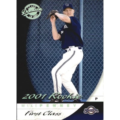 2001 Donruss Class of 2001 First Class #143 Mike Penney