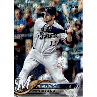 2018 Topps Factory Set Foilboard #438 Stephen Vogt