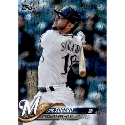2018 Topps Factory Set Foilboard #666 Eric Sogard