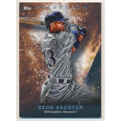 2018 Topps Inception Orange #29 Keon Broxton