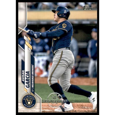 2020 Topps Factory Set 582 Montgomery Club #535 Avisail Garcia