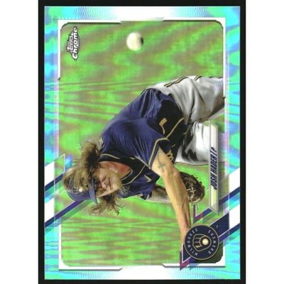 2021 Topps Chrome Aqua Refractors #212 Josh Hader