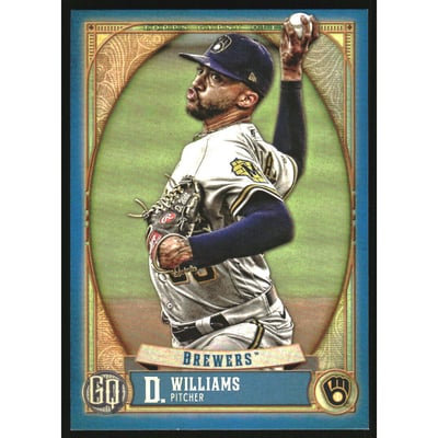 2021 Topps Gypsy Queen Blue #214 Devin Williams
