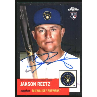 2022 Topps Chrome Platinum Anniversary Autographs #CPAJRE Jakson Reetz