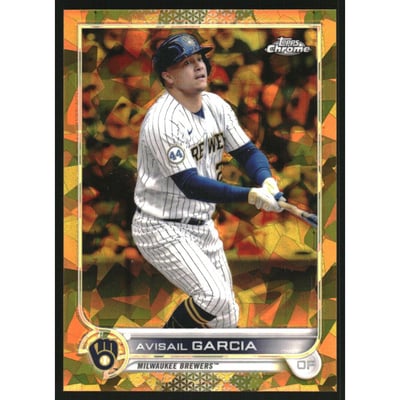 2022 Topps Chrome Sapphire Gold Refractors #92 Avisail Garcia