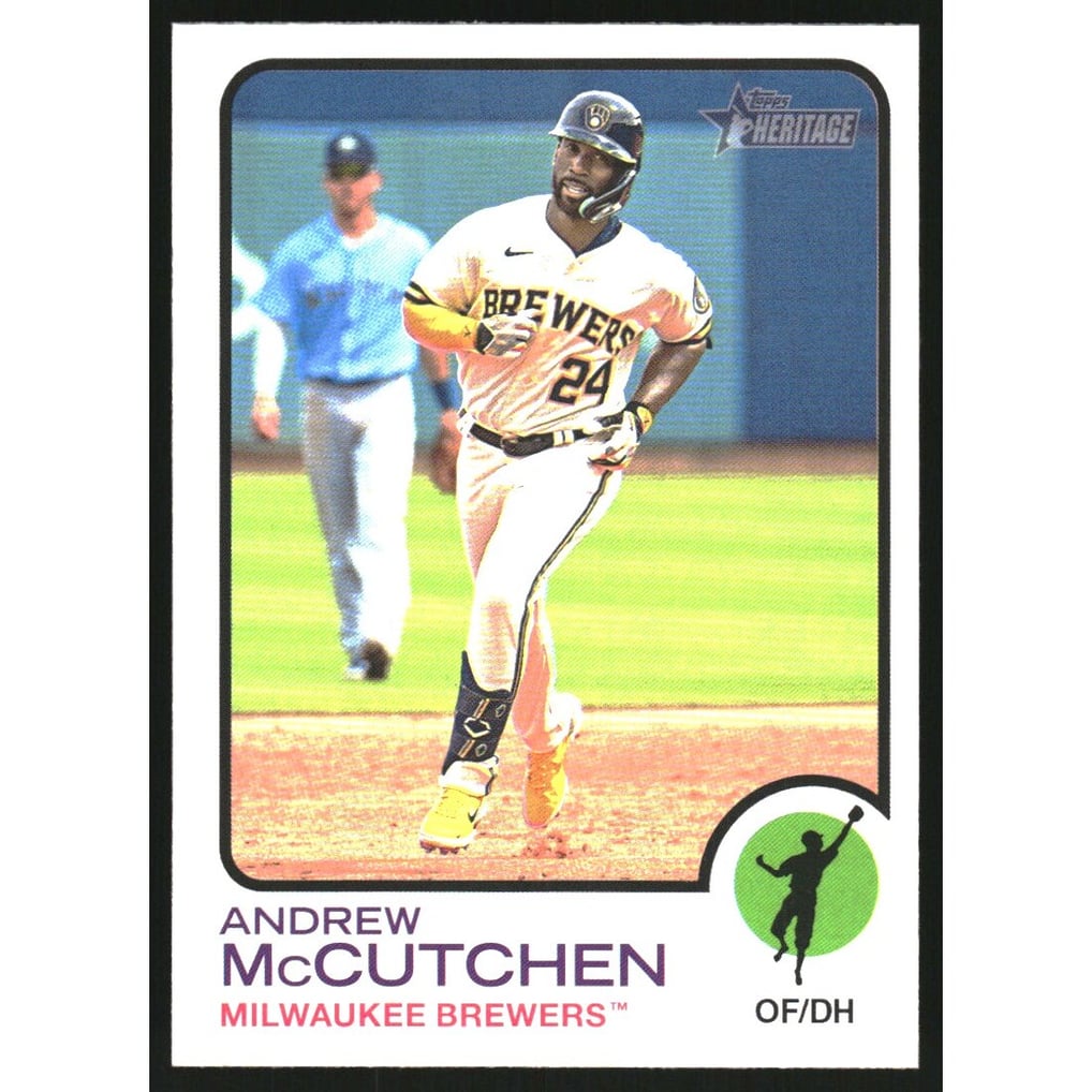 2022 Topps Heritage Image Variations #508 Andrew McCutchen