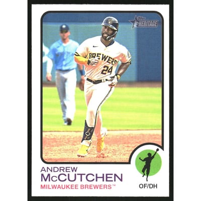 2022 Topps Heritage Image Variations #508 Andrew McCutchen