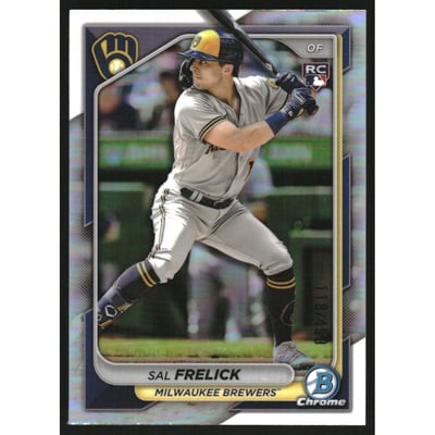2024 Bowman Chrome Refractors #23 Sal Frelick