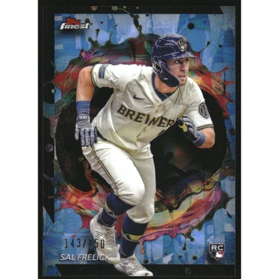 2024 Finest Sky Blue Refractors #287 Sal Frelick