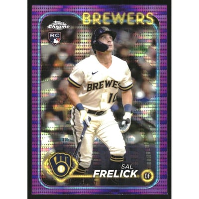 2024 Topps Chrome Purple Sonar Refractors #39 Sal Frelick