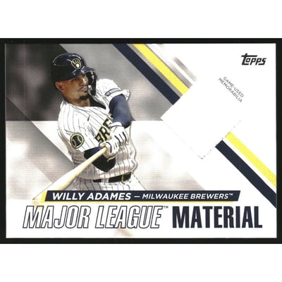 2024 Topps Major League Material #MLM2WA Willy Adames S2