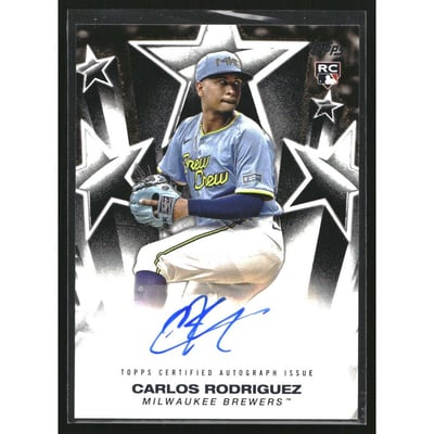 2025 Topps Baseball Stars Autographs #BSACR Carlos Rodriguez
