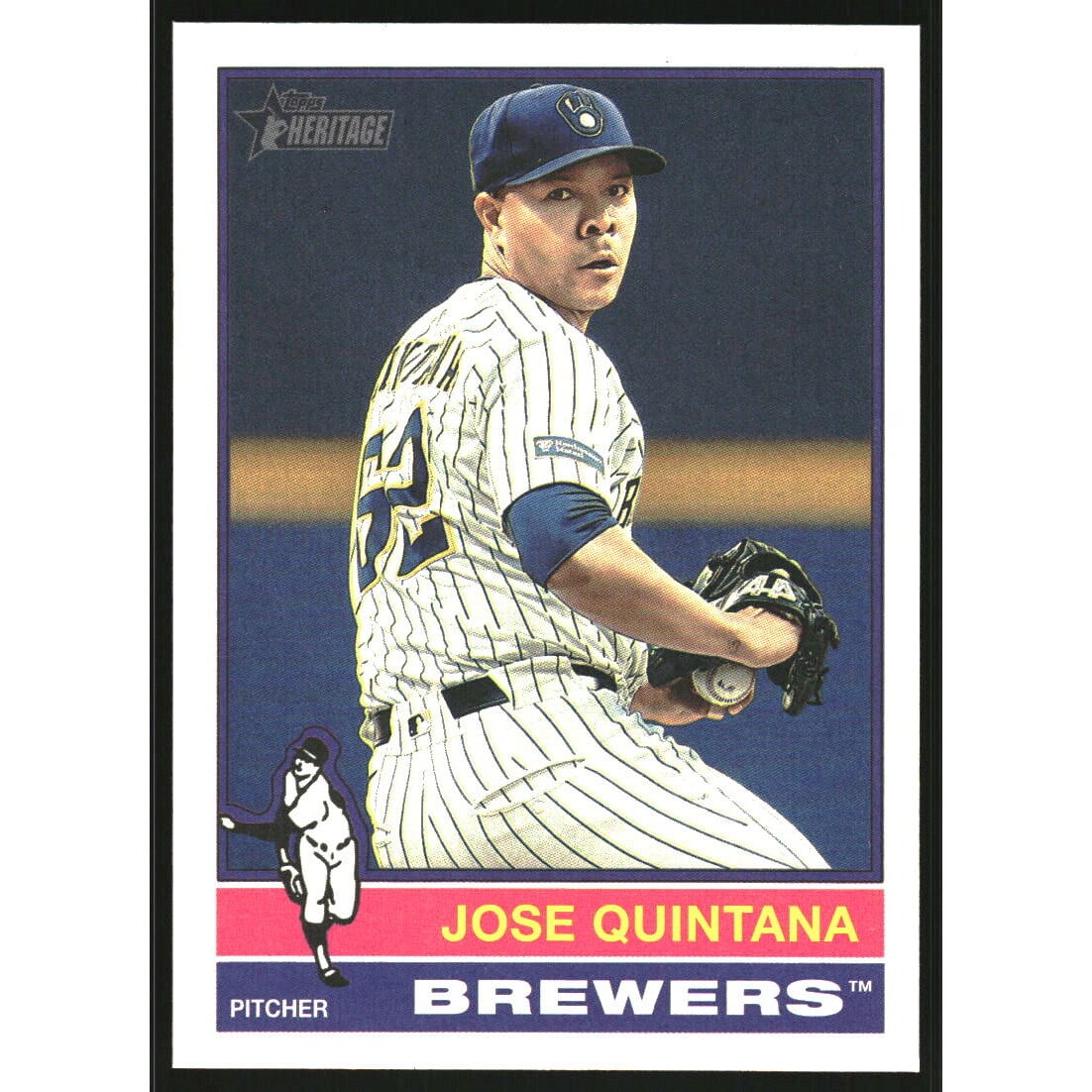 2025 Topps Heritage Image Variations #721 Jose Quintana