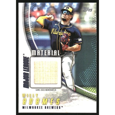 2025 Topps Major League Materials #MLMWA Willy Adames