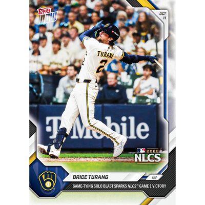 Brice Turang - 2026 MLB Topps NOW® - Card 780