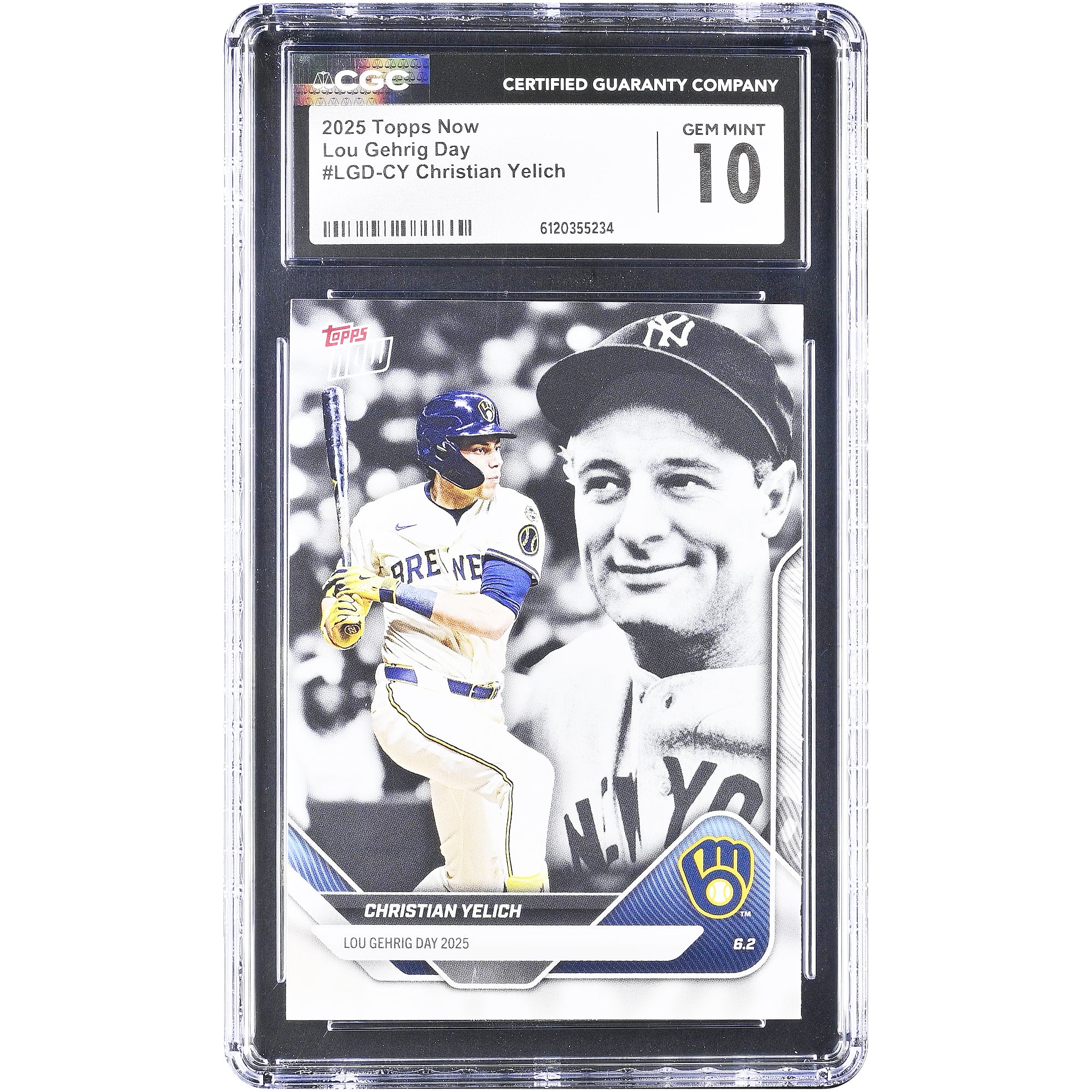 Christian Yelich 2025 Topps MLB 10-Card Set