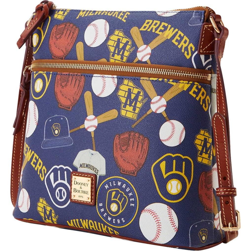 Milwaukee Brewers Dooney & Bourke Game Day Crossbody Purse