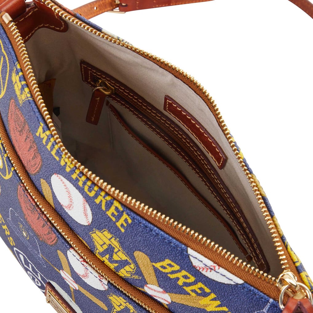 Milwaukee Brewers Dooney & Bourke Game Day Crossbody Purse