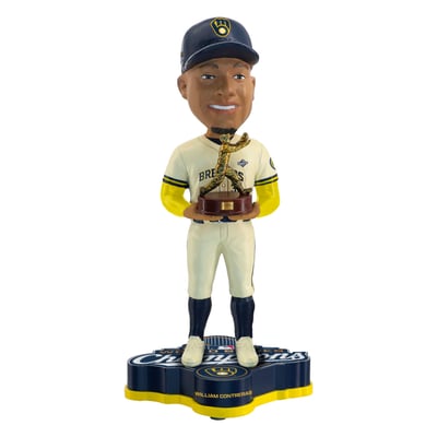 William Contreras Milwaukee Brewers FOCO 2026 World Series MVP 8" Bobblehead