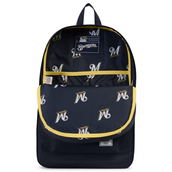 Milwaukee Brewers Herschel Supply Co. Heritage Backpack display picture 2