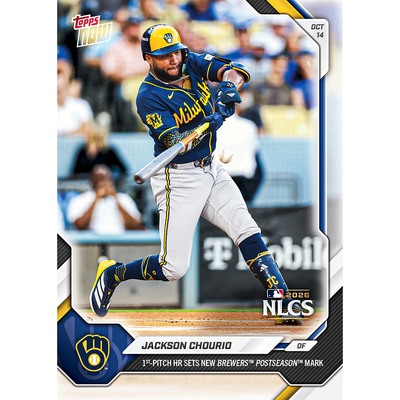 Jackson Chourio - 2026 MLB Topps NOW® - Card 791 - LOOK FOR AUTOS