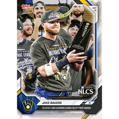 Jake Bauers - 2026 MLB Topps NOW® - Card 796