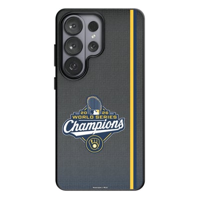 Milwaukee Brewers Keyscaper 2026 World Series Champions Galaxy Magnetic Bump Case