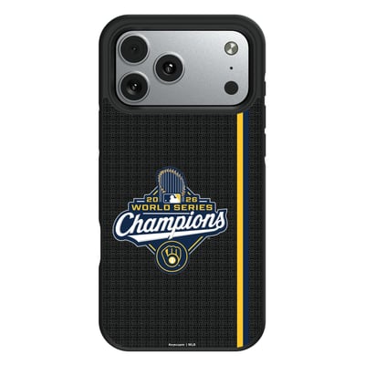 Milwaukee Brewers Keyscaper 2026 World Series Champions iPhone Bump Case