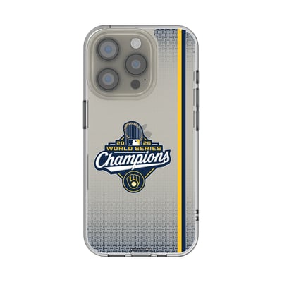 Milwaukee Brewers Keyscaper 2026 World Series Champions iPhone Clear Case