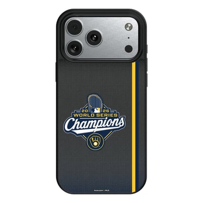 Milwaukee Brewers Keyscaper 2026 World Series Champions iPhone Magnetic Bump Case