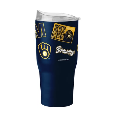 Milwaukee Brewers Logo Brands 30oz. Dreamweave Tumbler