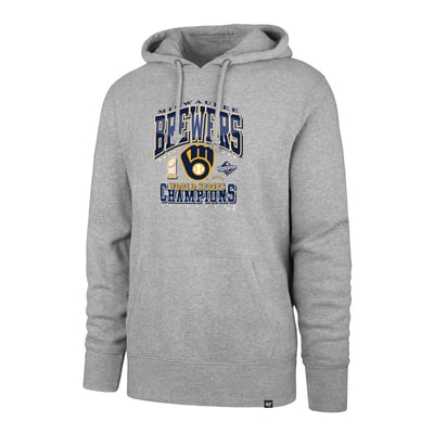 Milwaukee Brewers '47  2026 World Series Champions Hoodie - Gray