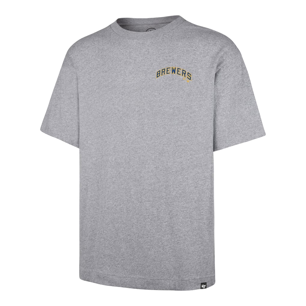 '47 Milwaukee Brewers Heather Gray History Lock Foundation T-Shirt
