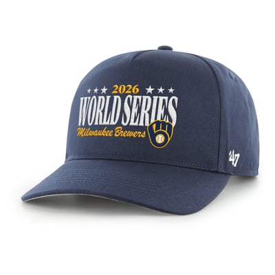 Milwaukee Brewers '47 2026 World Series Hitch Adjustable Hat - Navy
