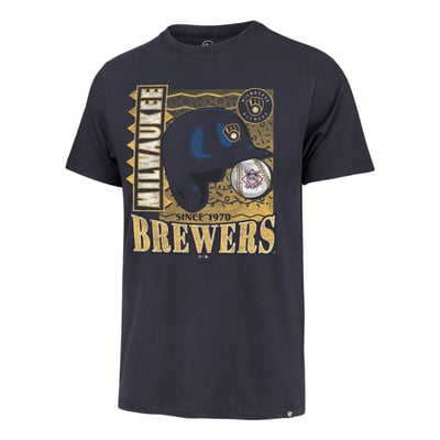 Milwaukee Brewers '47  Franklin T-Shirt - Navy