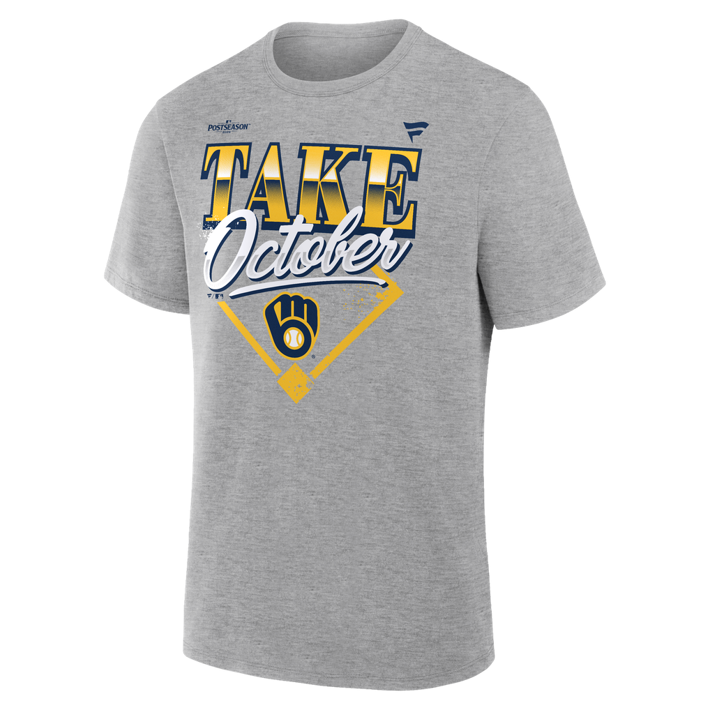 Men's Milwaukee Brewers Gray 2026 MLB Division Series Champions ...
