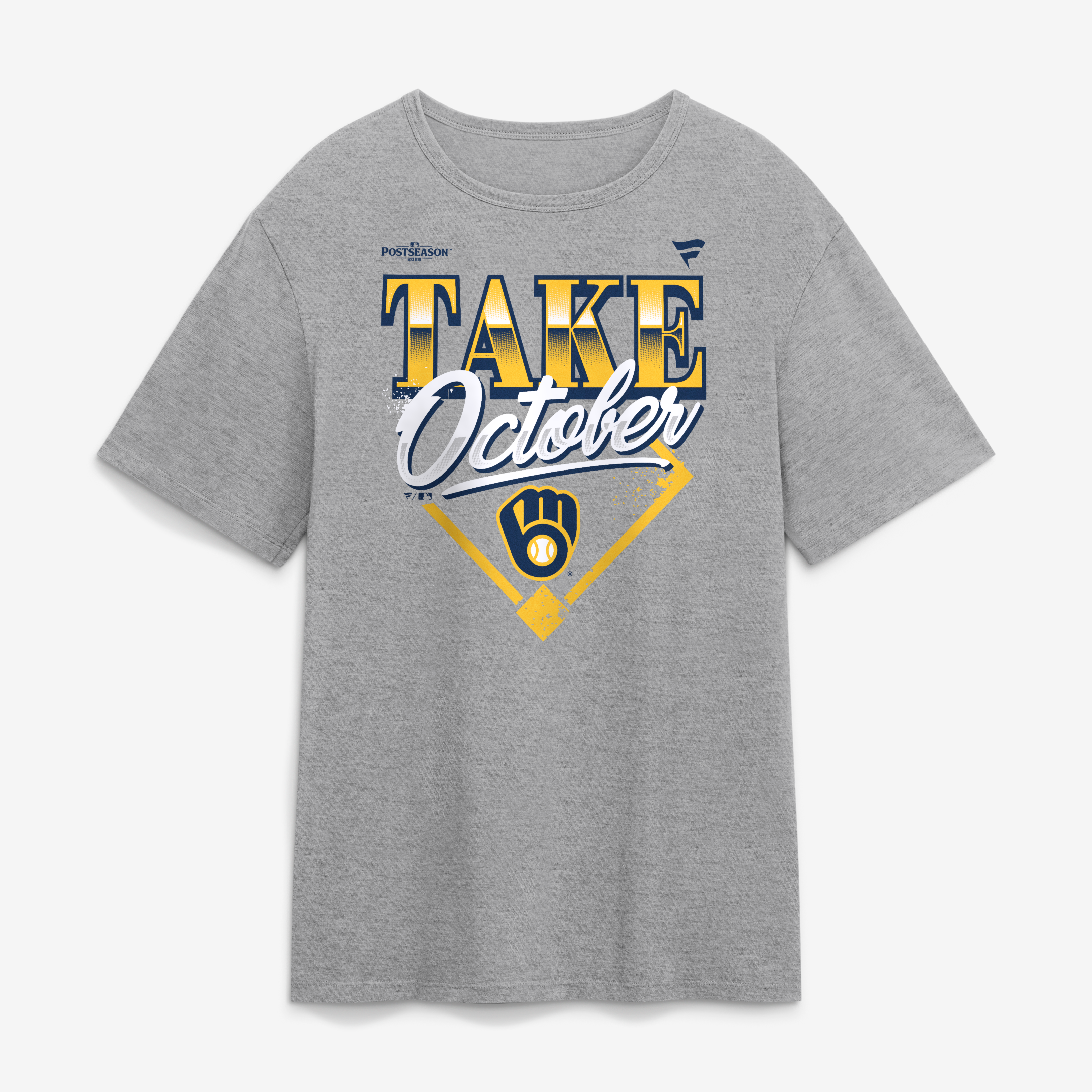 Men's Milwaukee Brewers Gray 2026 MLB Division Series Champions ...