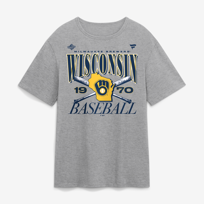 Milwaukee Brewers 2026 World Series Hype T-Shirt - Heather Gray