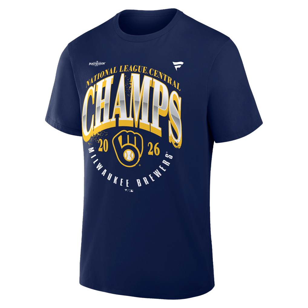 Men's Milwaukee Brewers Navy 2026 NL Central Division Champions ...