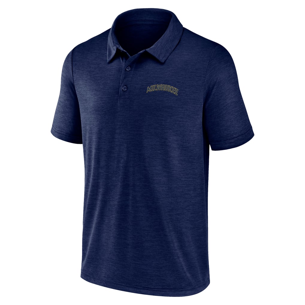  Milwaukee Brewers Lightweight Unstoppable Polo - Navy