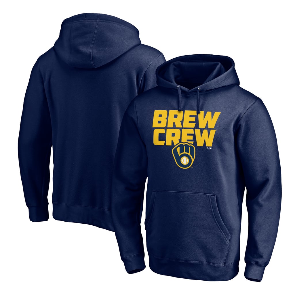 Milwaukee Brewers Team Hometown Collection The Crew Pullover Hoodie - Navy