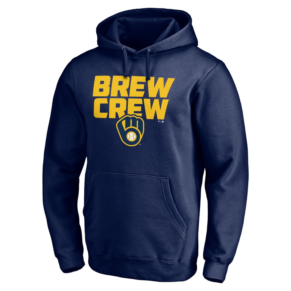 Milwaukee Brewers Team Hometown Collection The Crew Pullover Hoodie - Navy