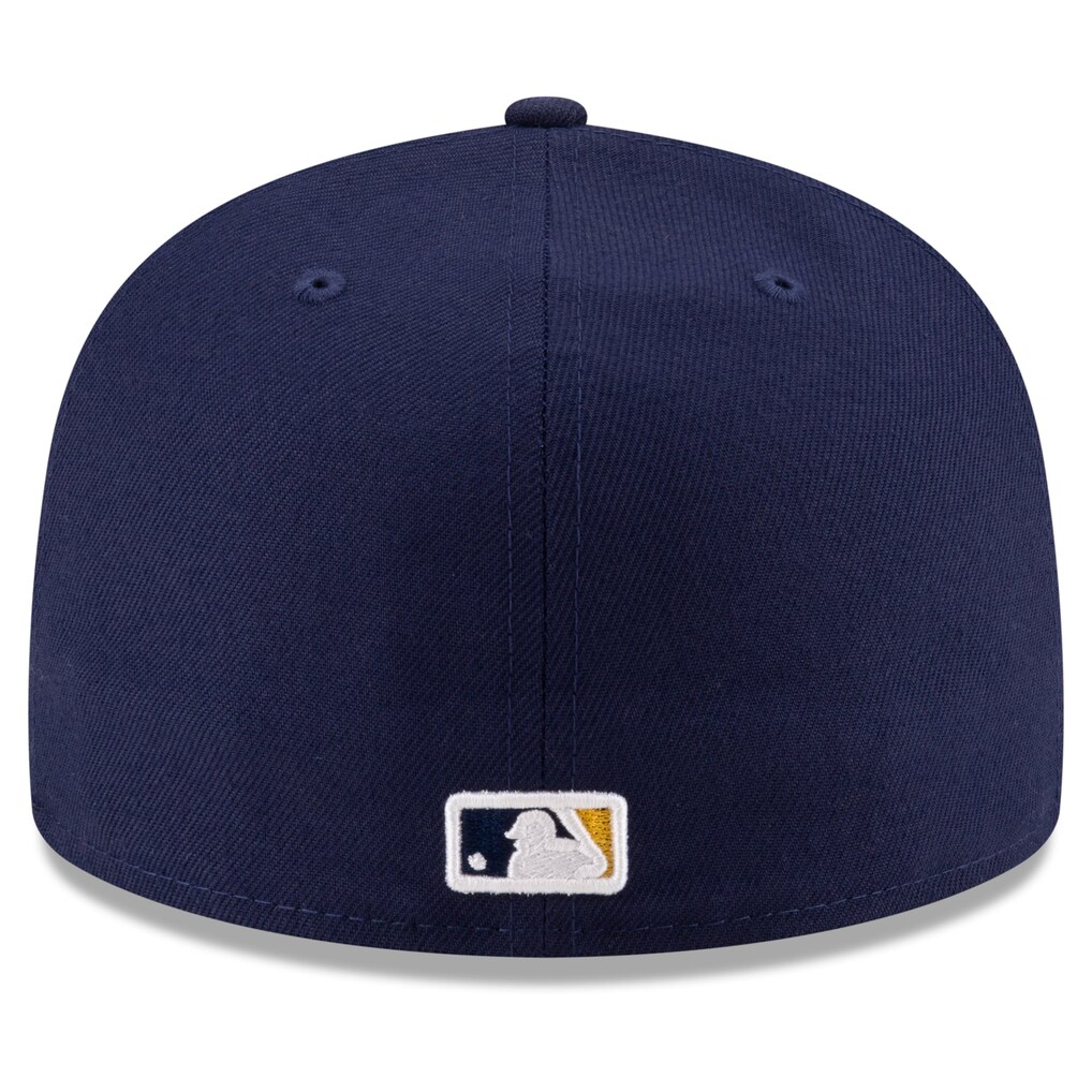 Men's Milwaukee Brewers New Era Gold/Navy 2026 World Series Champions ...