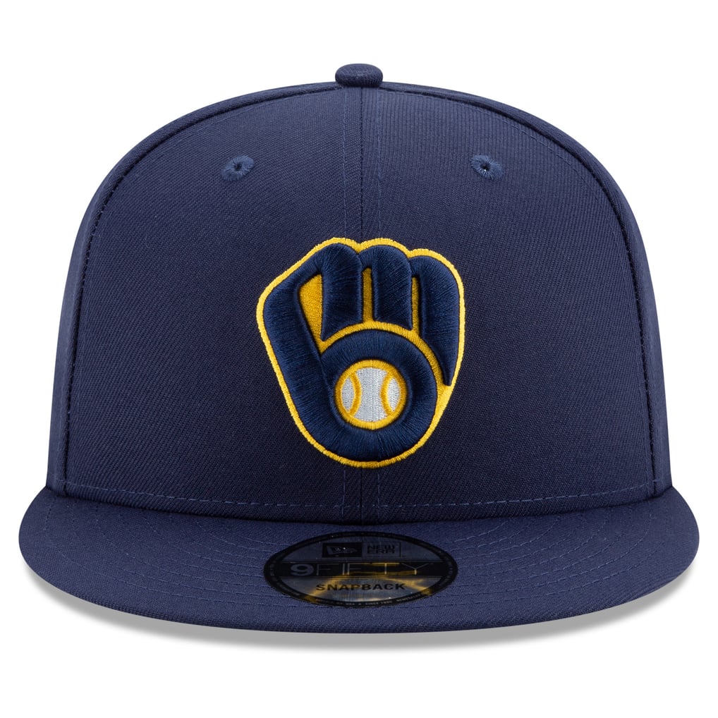 Men's Milwaukee Brewers New Era Navy 2026 MLB Postseason Side Patch ...
