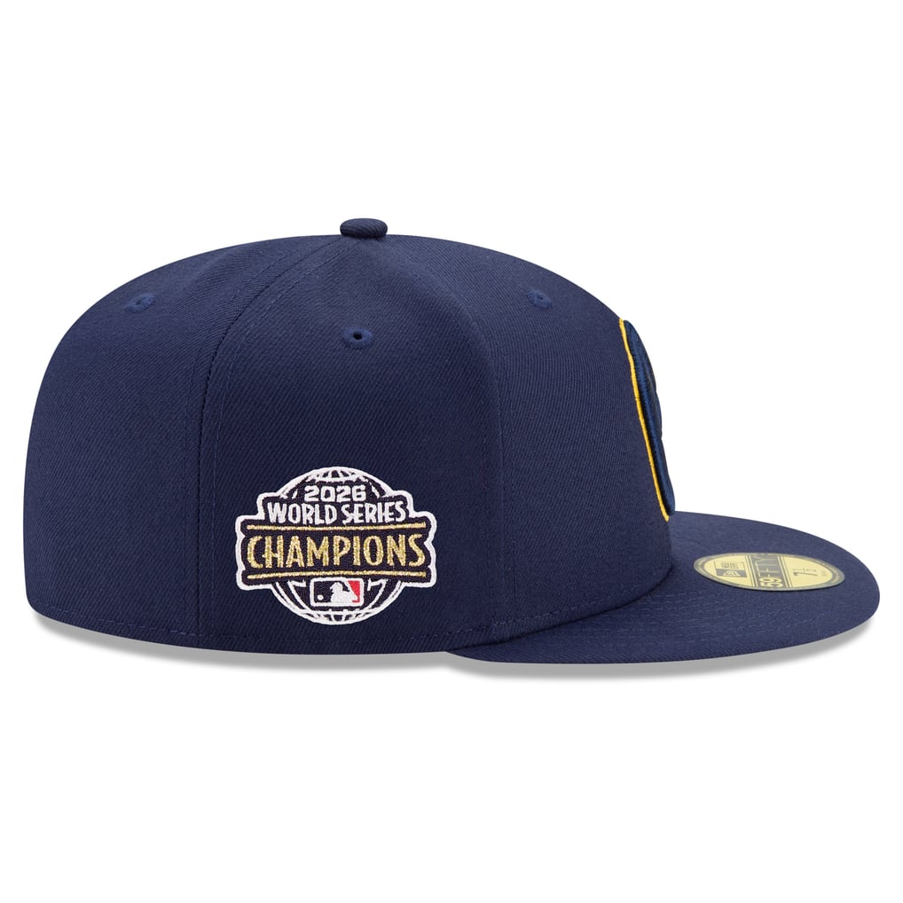 Milwaukee Brewers New Era 2026 World Series Champions Side Patch ...