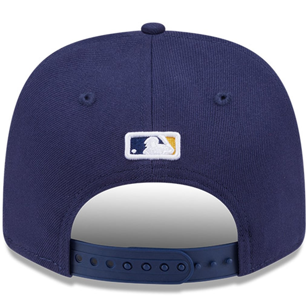  Milwaukee Brewers New Era Player Replica 9SEVENTY Adjustable Hat - Navy